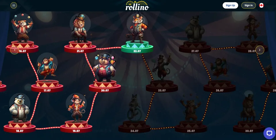 The Daily Bonus Show calendar