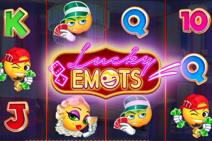 Lucky Emots slot at Rollino
